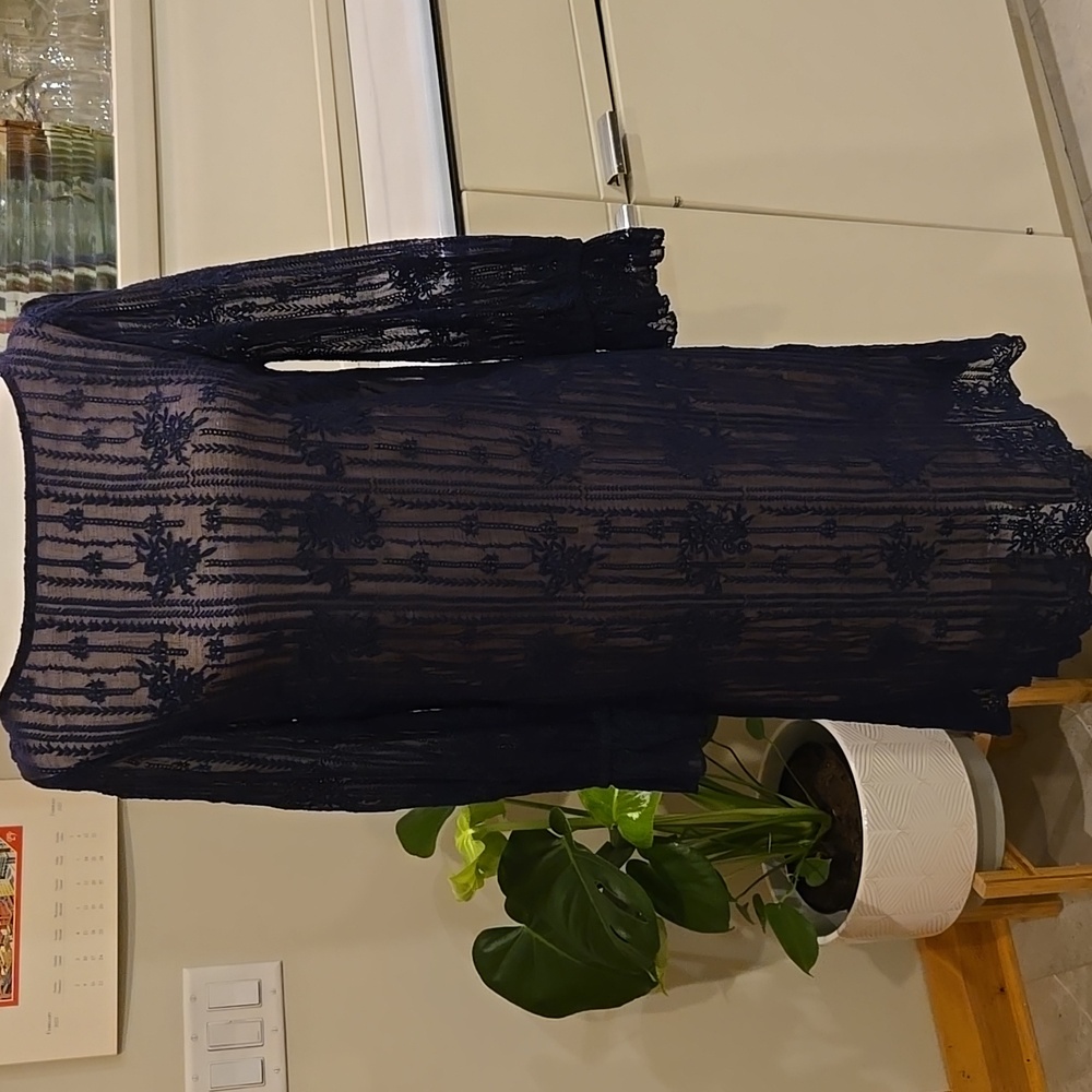 EUC Wms Sundance Navy Dress Size Small